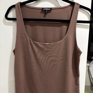 Mauve light purple women's Express Sleeveless Blouse